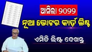 Download Odisha voter list - ceoorissa.nic.in